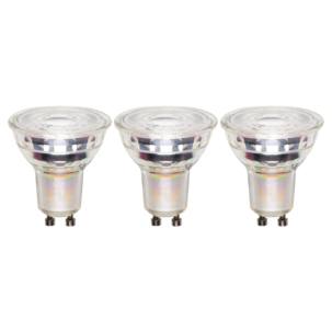 Dimbar LED-reflektorpære GU10 2 W 230 lm 3-pakning
