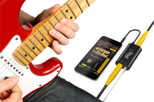 Guitar Interface -kitaraliitäntä IK Multimedia iRig 2