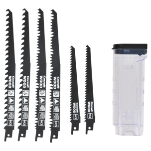 Cocraft sågblad för tigersåg, trä, 6-pack