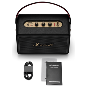 Marshall Kilburn III bærbar Bluetooth-høyttaler, svart