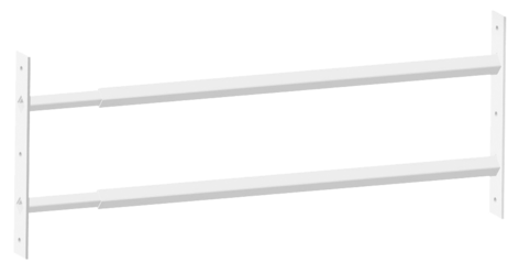 Mottez B944 fönstergaller, 2 stänger 55-103 cm