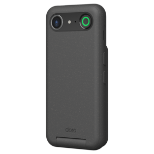 Doro Aurora A21 mobiltelefon for eldre, store taster