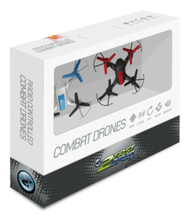 Drönare Combat twin pack