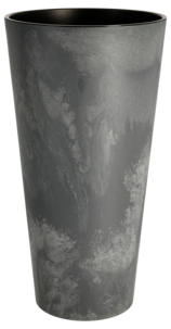 Kukkaruukku betonijäljitelmä harmaa, 57 cm 