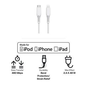 USB-C til Lightning ladekabel for iPhone Clas Ohlson