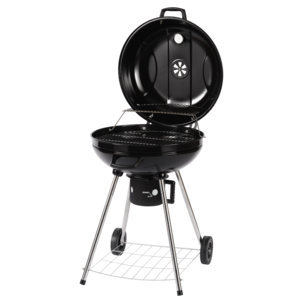 Klotgrill med galler och asktråg, 57 cm