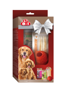 Lahjapakkaus koiralle, 8in1