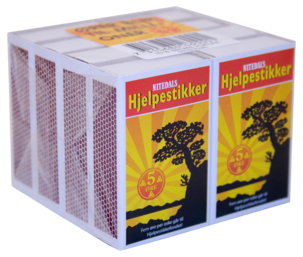 Nitedals hjelpestikker, 8-pakning