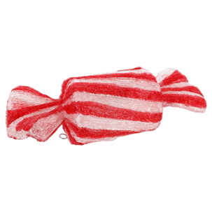 Juldekoration karamell LED, utomhus IP44, 35,5 cm