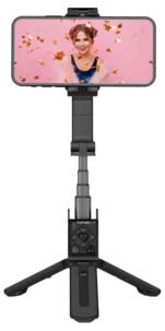Hohem iSteady Q selfiepinne med tripod och fjärrutlösare