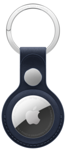 Apple AirTag FineWoven nyckelring, Pacific Blue