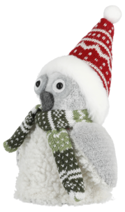 Batteridrevet pyntefigur med LED