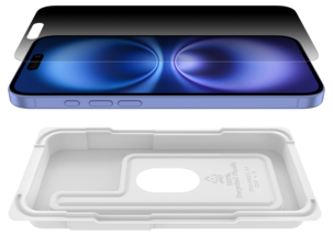 Belkin InvisiGlass Privacy skjermbeskytter, iPhone 16 Plus / 15 Plus / 14 Pro Max