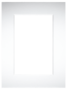 Passepartout på 15 x 20 cm, kartong