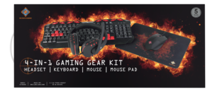 Deltaco Gaming GAM-023 gamingset 4 i 1