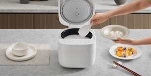 Xiaomi Mi Smart riskoker 1 liter kokt ris, hvit