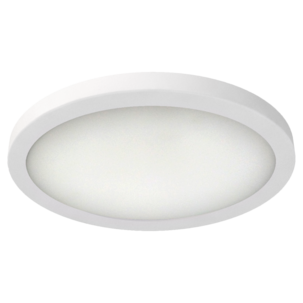 Rund taklampe LED dimbar, hvit