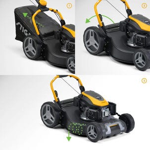 Stiga Combi 553 S selvgående gressklipper bensin, 51 cm