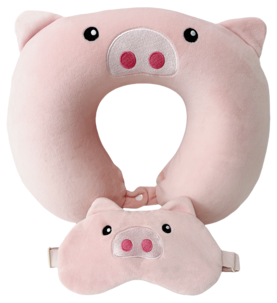 Nackkudde och ögonmask för barn