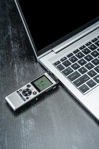 OM System WS-882 batteridriven diktafon med USB