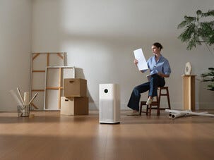 Xiaomi Mijia 6 smart og stillegående luftrenser, 50 m2