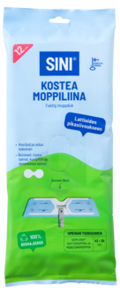 Sini engangs refillmopp til gulv, 12-pakning