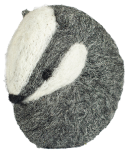 Agna Wool Art Kit Huovutustyö mäyrä, 10 cm