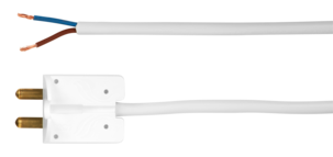 Lampeledning med kontakt