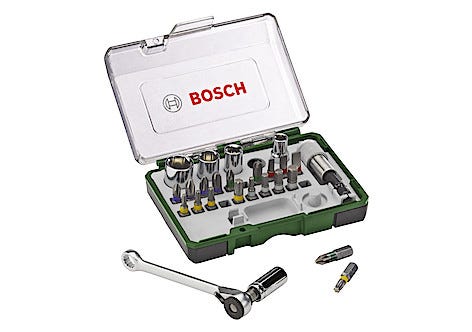 Bosch mini bits-/hylsenøkkelsett