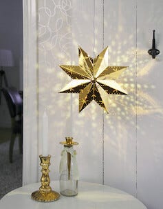 Star Trading Classic adventsstjerne metall 28 cm