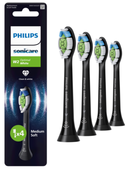 Philips Sonicare W2 Optimal White borsthuvud, 4-pack