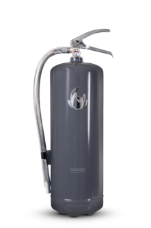 Housegard Design pulversläckare 55A, grå/silver, 6 kg