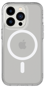 Mobildeksel til iPhone 14 Pro, Tech21 Evo Clear MagSafe