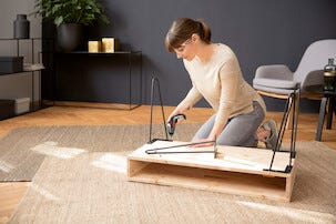 Bosch IXO 7 liten skruvdragare med 10 bits, laddbar