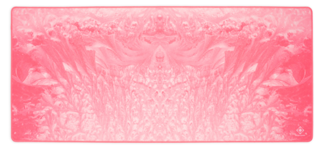 Deltaco Gaming PMP85 musematte 90 × 40 cm, rosa