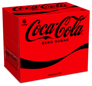 Coca-Cola Zero Sugar, 6-pack