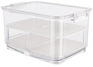 Duo Large Säilytyslaatikko jääkaappiin vihannekset, 4,8 l