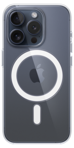 Mobildeksel med MagSafe for iPhone 15 Pro, Apple Clear Case