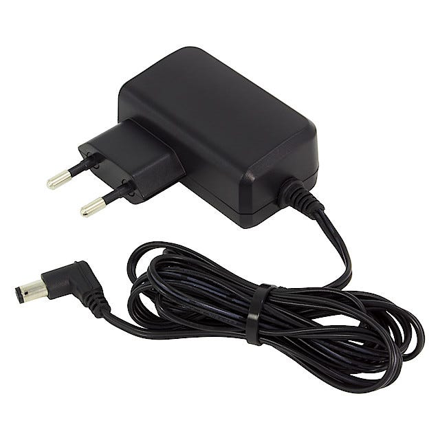 Electia 9 V1 A, strømadapter | Clas Ohlson Cotech lader 9 V400 mA | Clas Ohlson