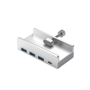 USB-hubi pöytäkiinnityksellä, 4 porttia