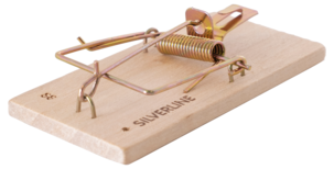 Silverline Battler M4 musefelle i tre, 4-pakning