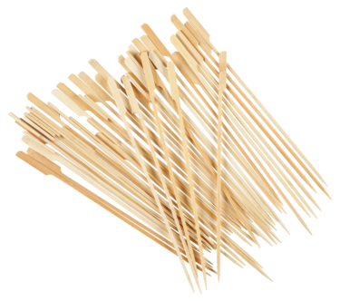 Grillspyd bambus 30 cm, 50-pakning