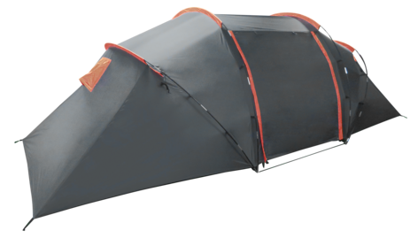 Familjetält 6 personer, 2 sovavdelningar