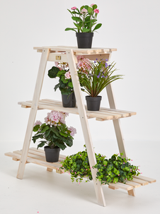 Blomsterhylle hvitlasert