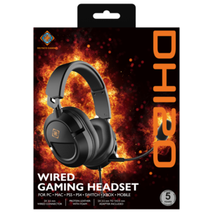 Deltaco DH120 gamingheadset med sladd