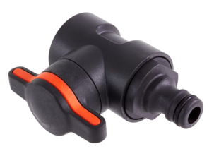 Gardena, tilkobling med ventil