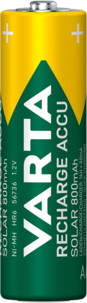 Varta Solar oppladbare AA/HR6-batterier, 2-pakning