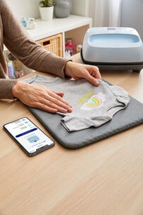 Cricut EasyPress 3 EU (23x23 cm) värmepress för textiler