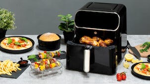 Wilfa Crispier Airfryer AF2B-550, luftfrityrkoker 5,5 liter
