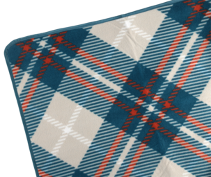 Piknikpledd 230 x 170 cm, rutet